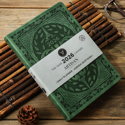 2026 Green Artisan Daily Planner
