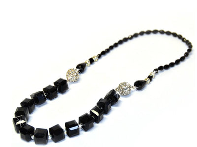 3 in 1 Black Necklace - Lemon And Lavender Toronto