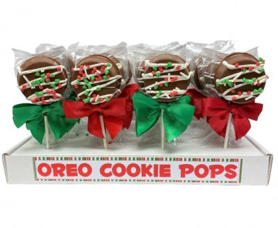 Christmas Oreo Cookie Pop