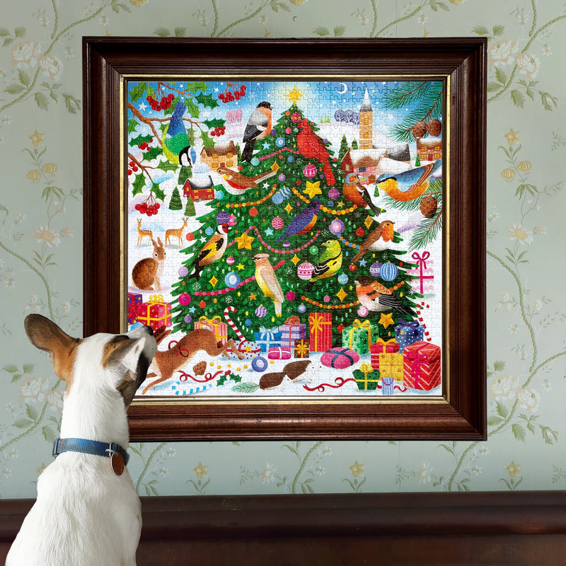 Christmas Songbirds 1000 Sq Puzzle