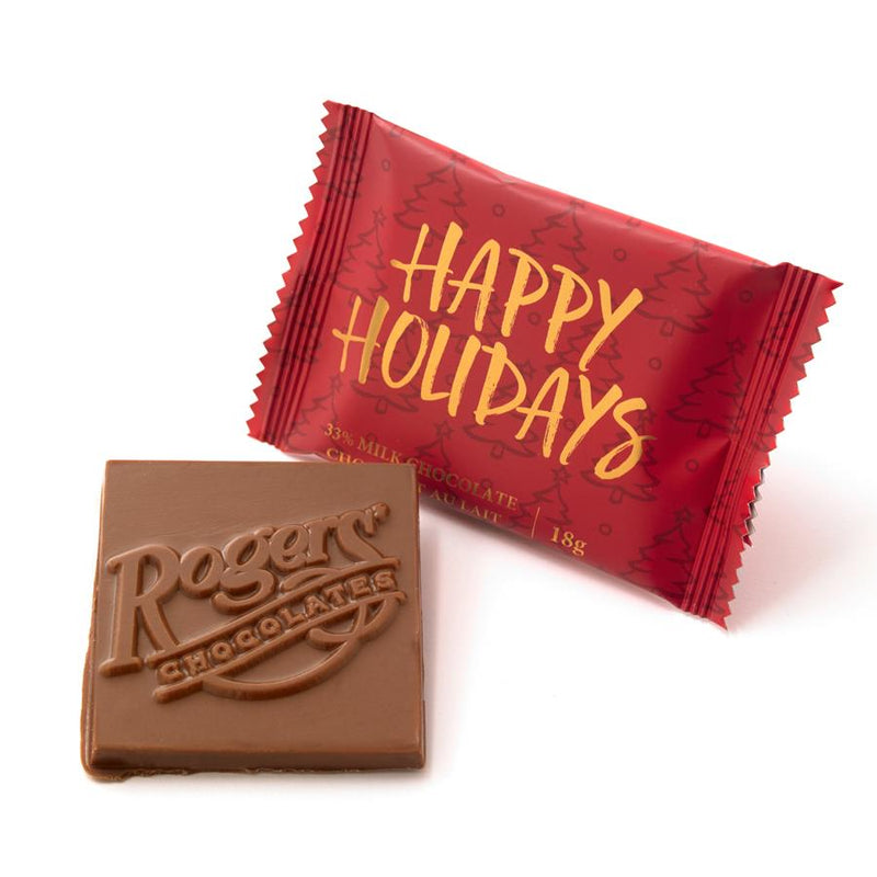 Happy Holidays Mini Bar-Milk Chocolate