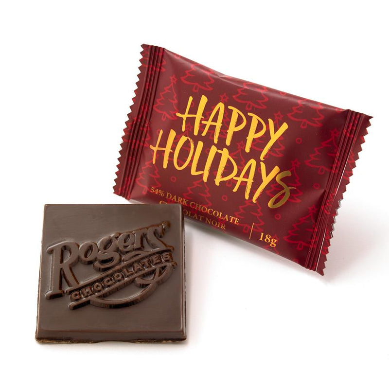Happy Holidays Mini Bar-Dark Chocolate