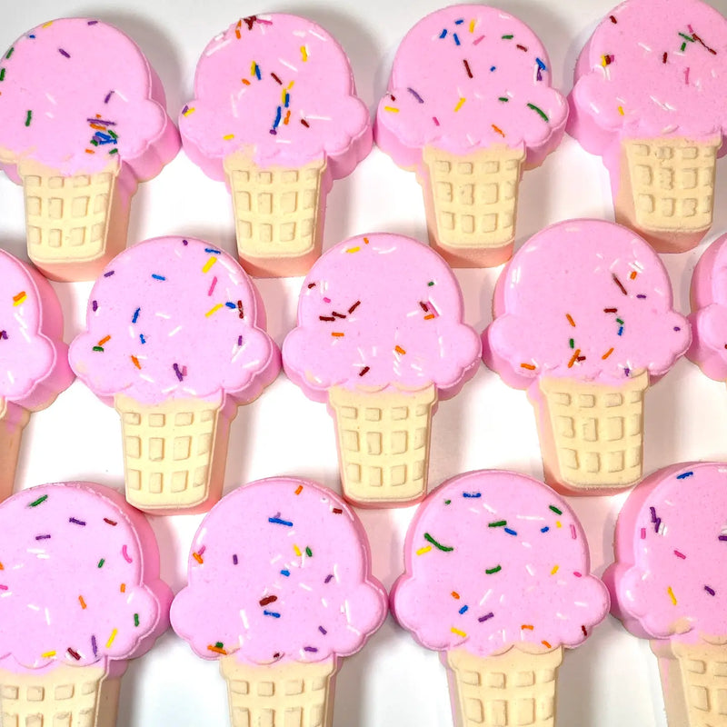 Ice Cream Cone Bath Bomb - Made in Canada