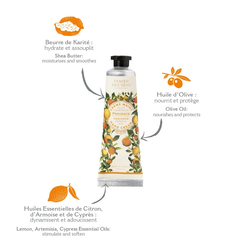 Hand Care Gift Set - Honey, Almond, and Provence - Panier Des Sens