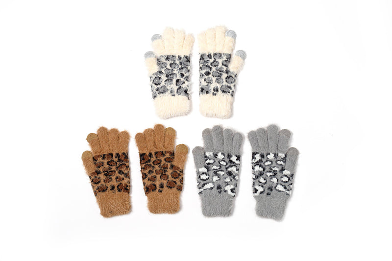 Leopard Print Gloves - Sold Separately