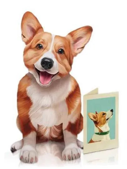 Corgi Pop-Up Card