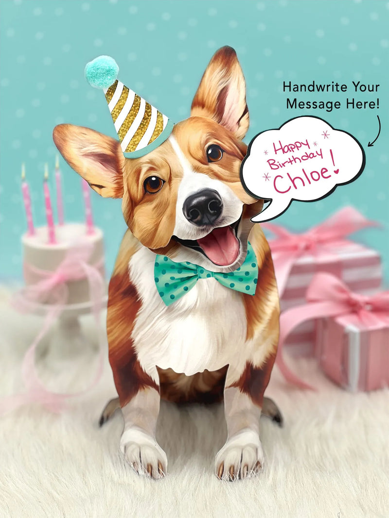 Corgi Pop-Up Card