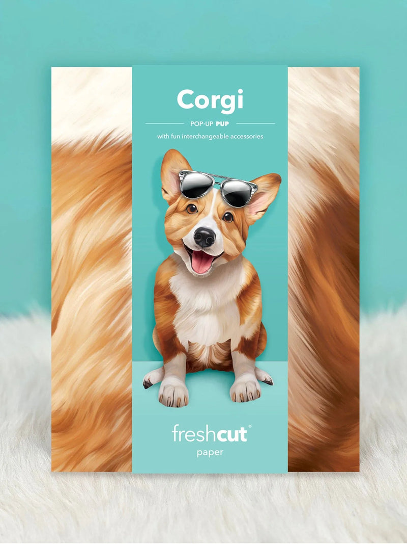 Corgi Pop-Up Card