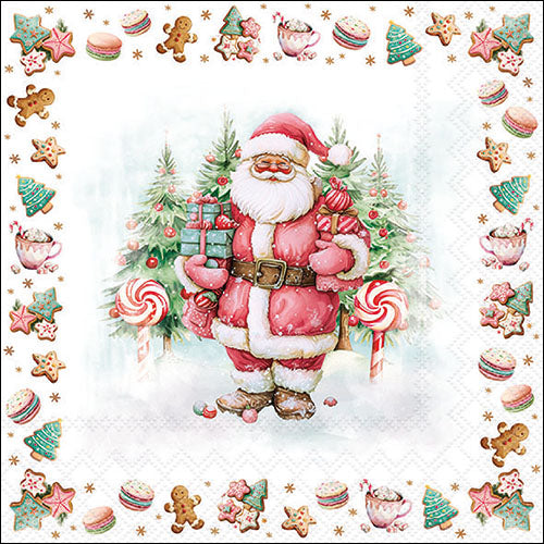 Santa Sweets-Luncheon Size