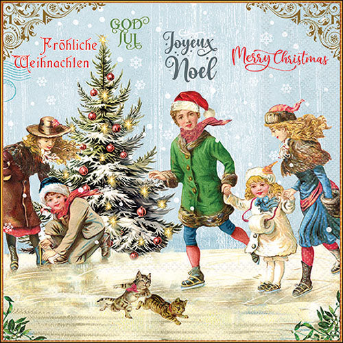 X-mas On Ice  -Luncheon Size