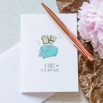 A Toast To the Happy Couple Card