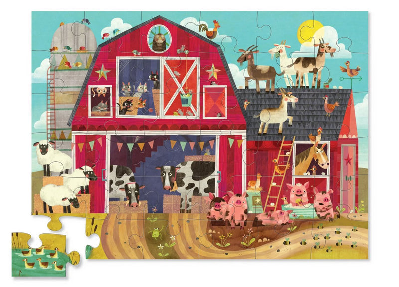 36-Piece Puzzle - Barnyard Buddies - Lemon And Lavender Toronto