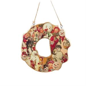 Vintage Christmas Wreath-Small