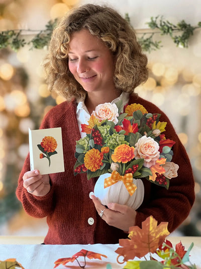 Pumpkin Spice Pop-up Greeting Card