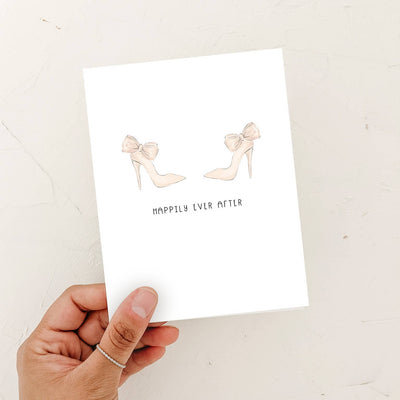 Happily Ever After Newlywed Greeting Card