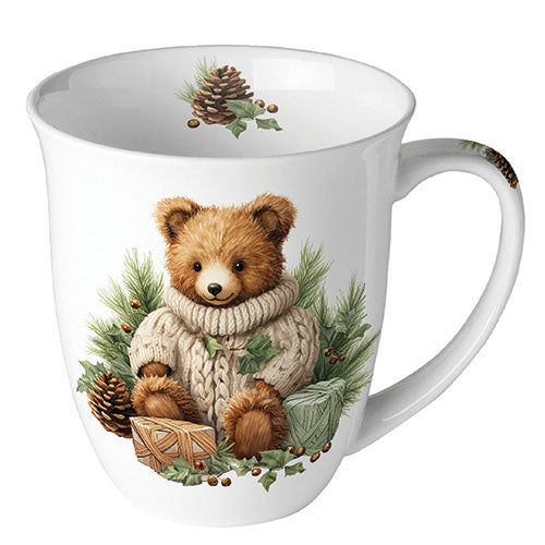 Cuddle Bear  Bone China Mug