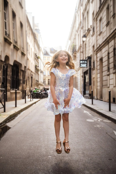 Sequins Concert Queen Dress