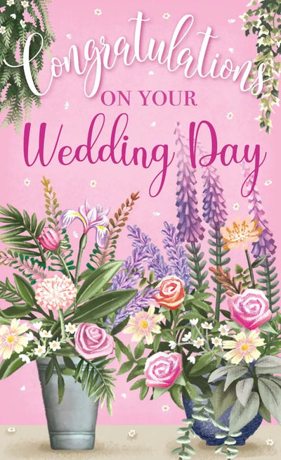 Car and Flowers 3D Pop Up Card