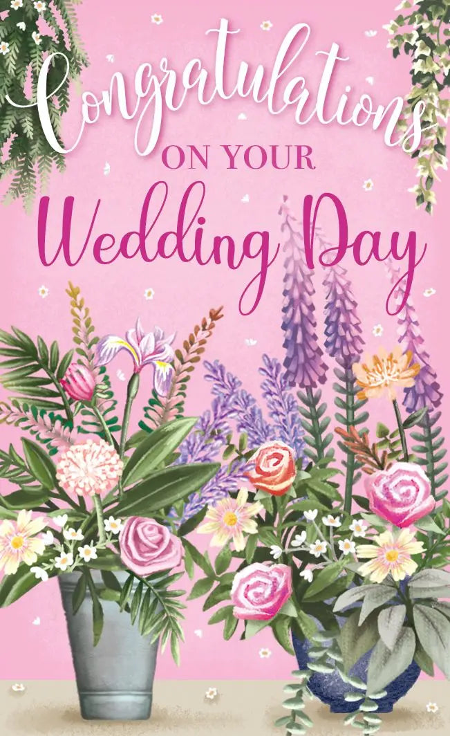 Car and Flowers 3D Pop Up Card