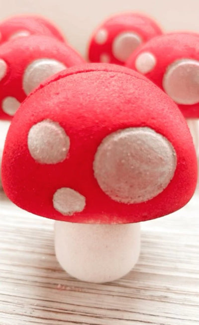 3D Mushroom Bath Bomb - Handmade in Canada - Lemon And Lavender Toronto