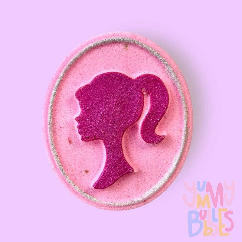 Pink Silhouette -Bath Bomb - Made in Canada