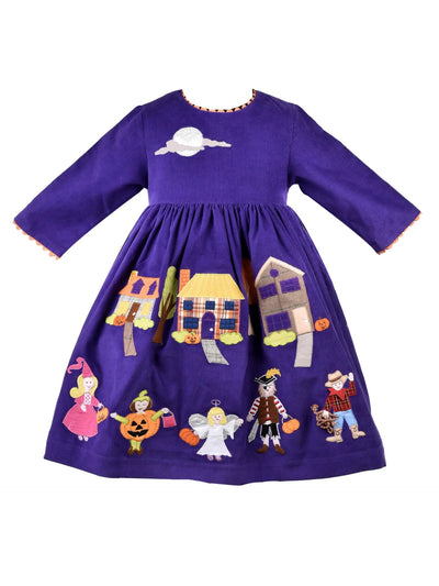 3month Trick or Treat Dress - Made in India - Lemon And Lavender Toronto