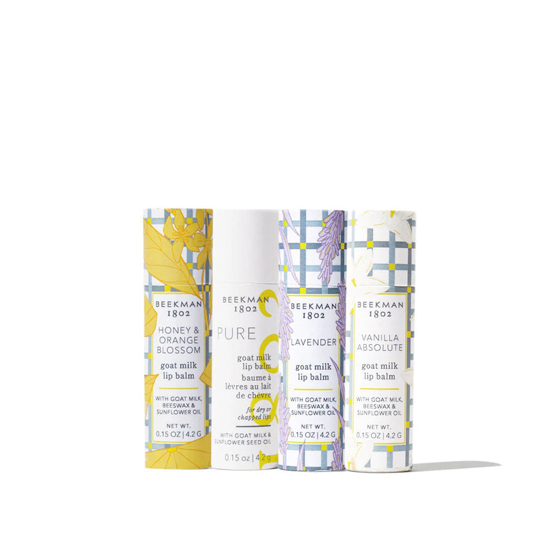 4 - Piece Lip Balm Set - Lemon And Lavender Toronto