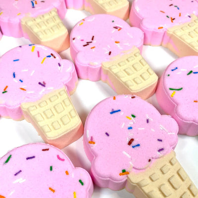 Ice Cream Cone Bath Bomb - Made in Canada