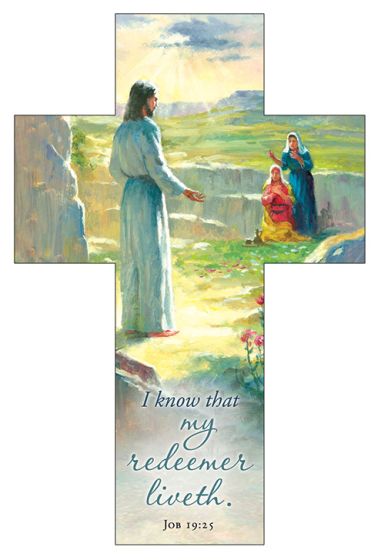 I know that my redeemer liveth- Bookmark Cross