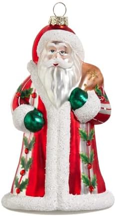 Classic Santa Ornament