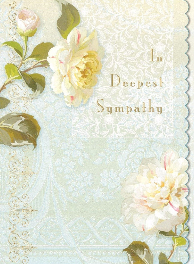 White Roses - Sympathy Card – Lemon And Lavender Toronto