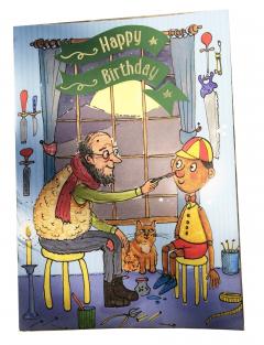Pinocchio Birthday Fairy Story Card