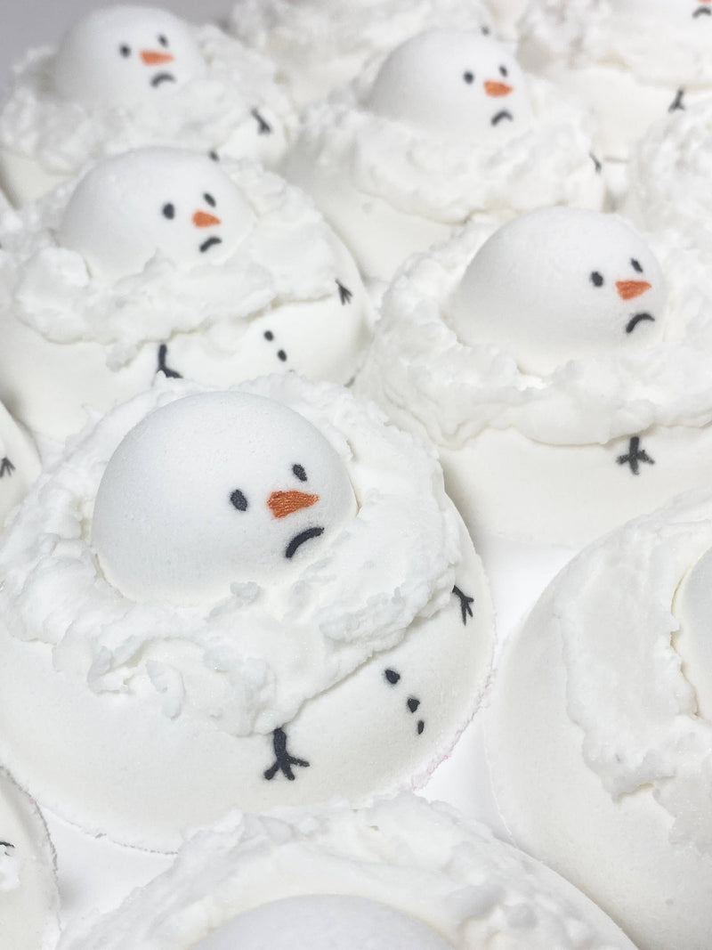 Melting Snowman Bath Bomb - Sold Individually