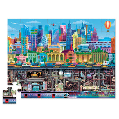 Above & Below Big City Puzzle