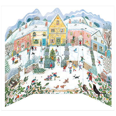 Christmas Village 3D Grand  Advent Calendar