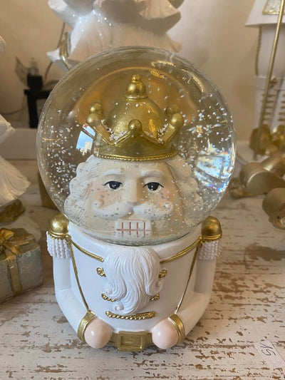 Nutcracker snow globe