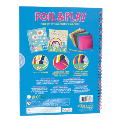 Rainbow Fairy Foil & Play - Floss & Rock