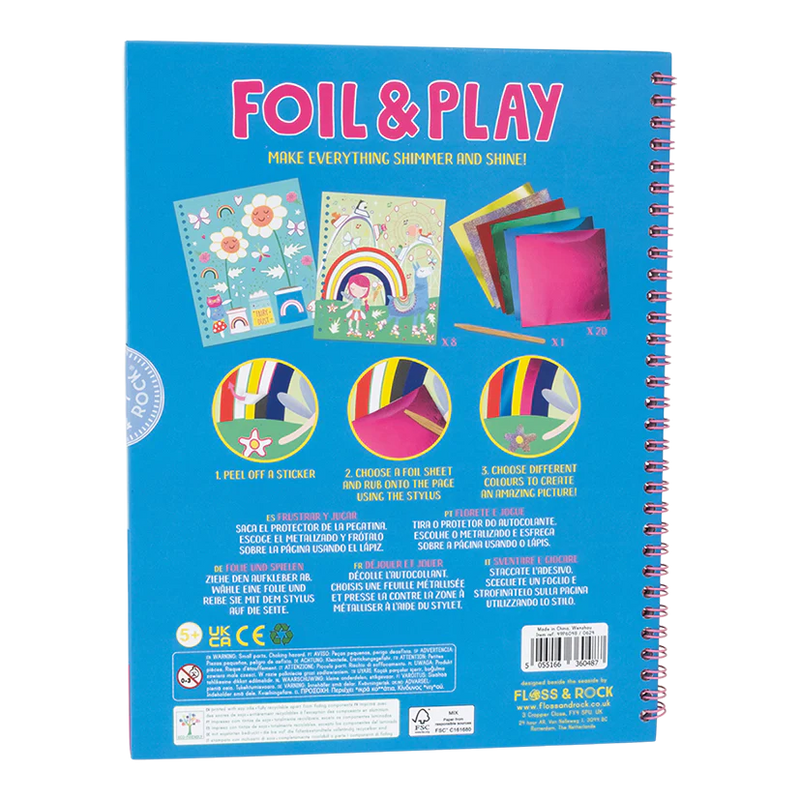 Rainbow Fairy Foil & Play - Floss & Rock