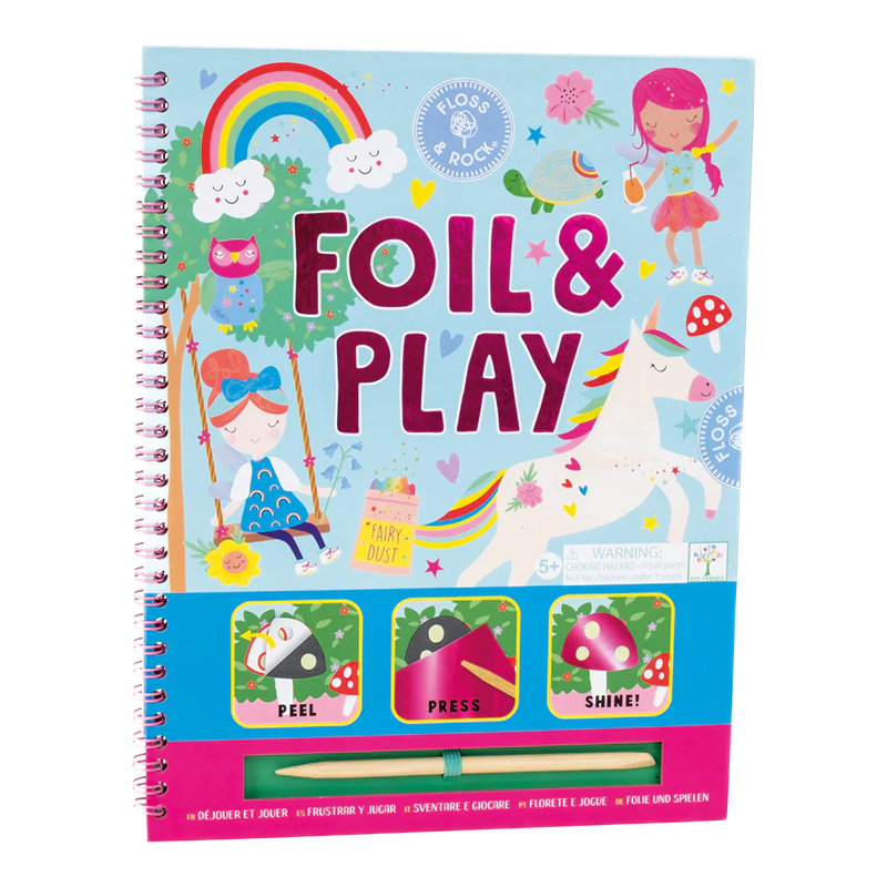 Rainbow Fairy Foil & Play - Floss & Rock
