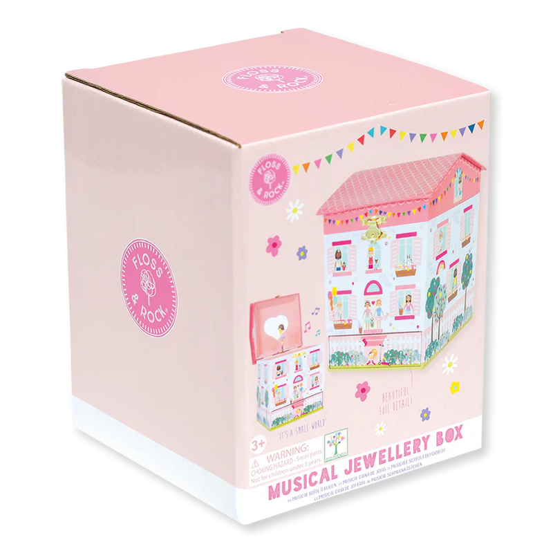 Musical Jewellery Box - Dolls House-Floss & Rock