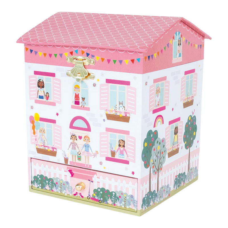Musical Jewellery Box - Dolls House-Floss & Rock