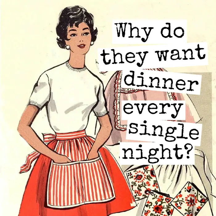 Why Do They Want Dinner......Fridge Magnet.