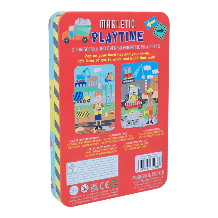 Floss & Rock Magnetic Playtime - Construction