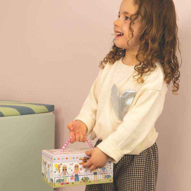 Musical Jewellery Box Best Friends-Floss & Rock