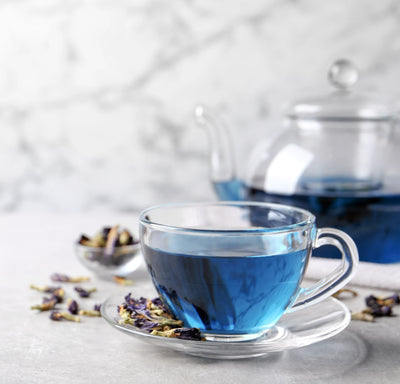 Butterfly Pea Creamed Honey - Made in Ontario