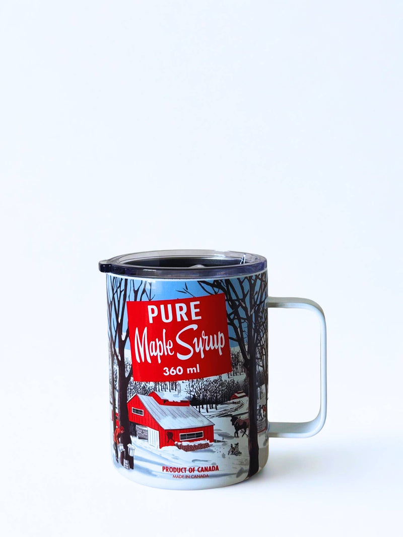 Maple Syrup Thermos Mug