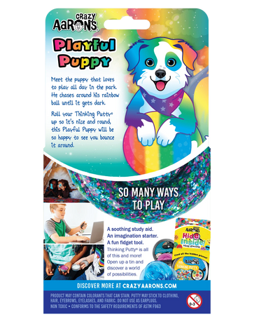 Crazy Aaron’s Putty Pets Playful Puppy