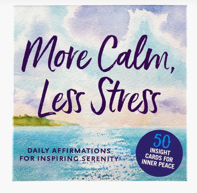 50 More Calm, Less Stress Insight Cards - Lemon And Lavender Toronto