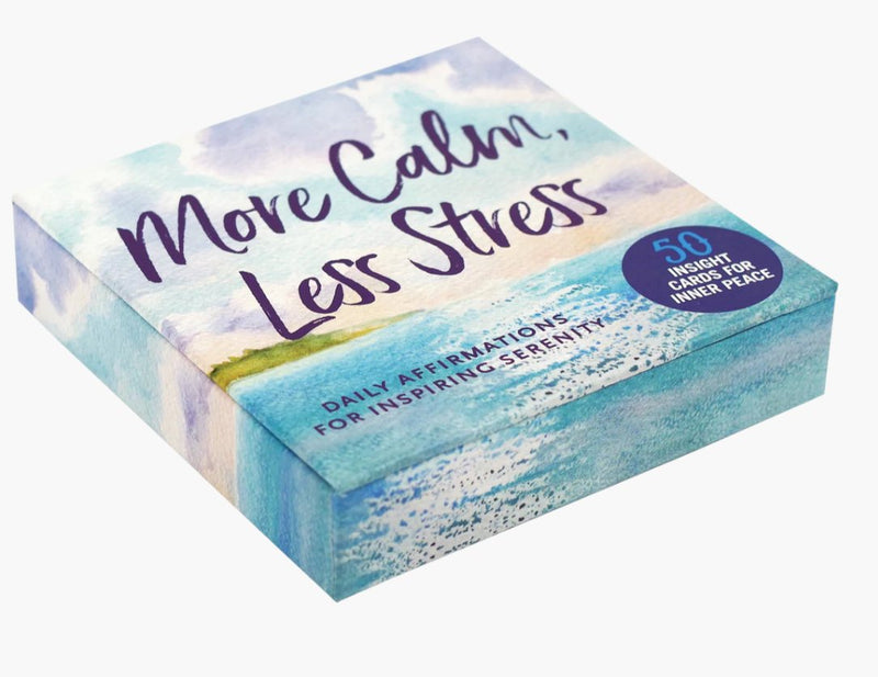 50 More Calm, Less Stress Insight Cards - Lemon And Lavender Toronto