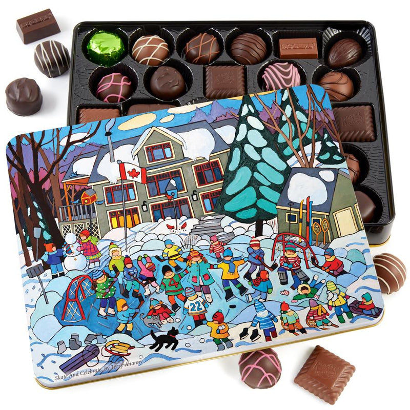 Skate & Celebrate - 28 Piece Chocolate Assortment